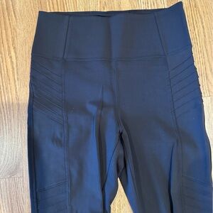 Athleta Black Delancey Moto Tight